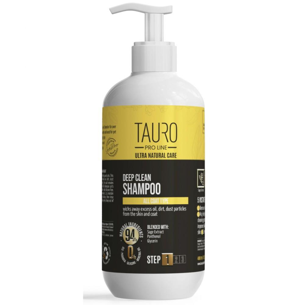 Tauro Pro Line Шампунь  Ultra Natural Care Deep Clean Shampoo, 400 мл (TPL63589) - зображення 1