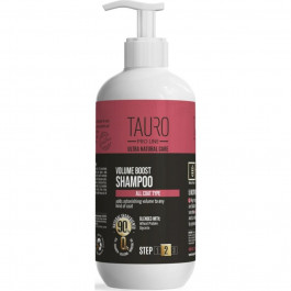 Tauro Pro Line Шампунь для надання об'єму шерсті собак та котів  Ultra Natural Care Volume Boost Shampoo, 400 мл (T