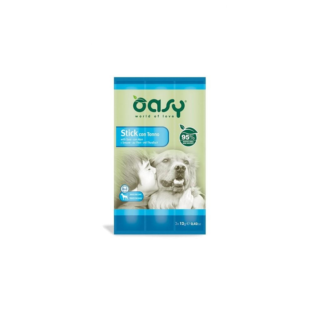 OASY Stick м'ясні палички з тунцем 36 г (8054329510285) - зображення 1