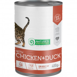 Nature's Protection Adult Sterilised with Chicken & Duck 400 г (KIK45611)