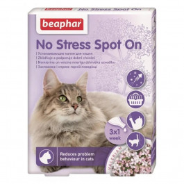 Beaphar No Stress Spot On - капли антистресс для кошек Упак 3 пипетки (13913)