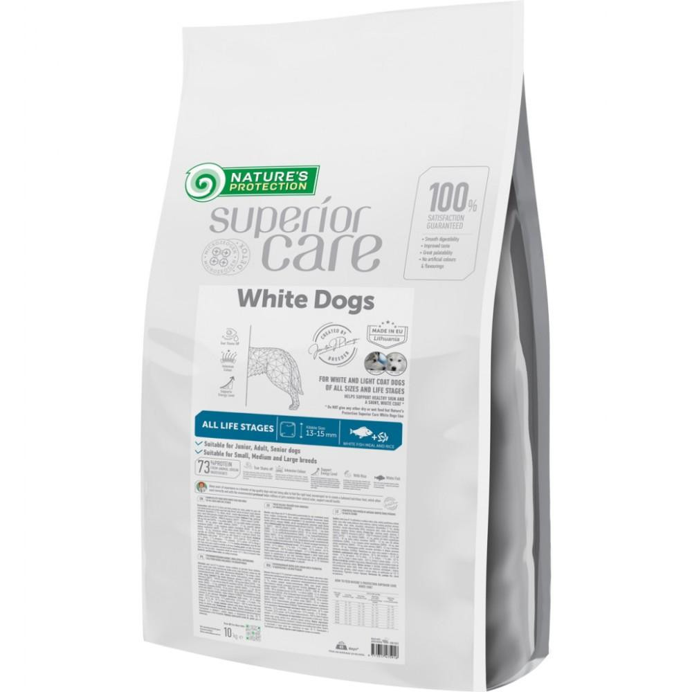 Nature's Protection Superior Care White Dogs White Fish All Sizes and Life Stages 10 кг (NPSC47591) - зображення 1