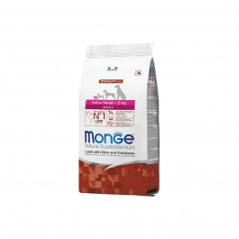   Monge Extra Small Adult Lamb/Riсе/Potatoes 0,8 кг (8009470011471)