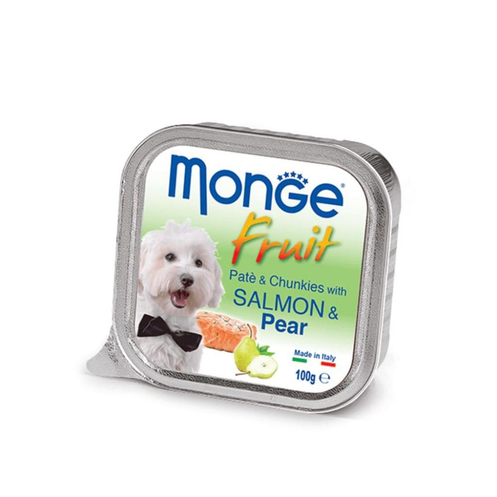 Monge Fruit Salmon & Pear 100 г (70013246) - зображення 1