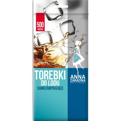 Anna Zaradna Пакетики для льоду  самозакривні 500 кульок (5903936014132) - зображення 1