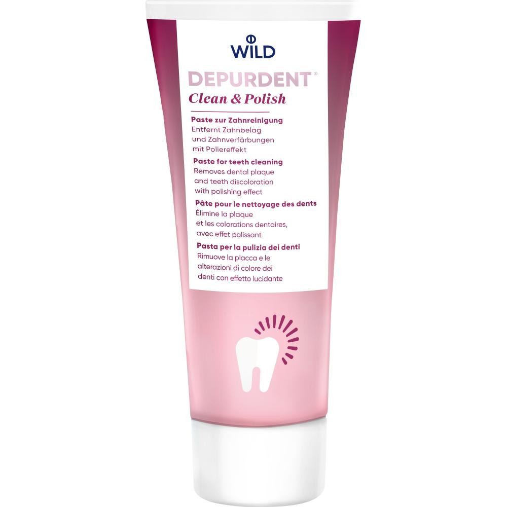Dr.Wild Паста для чистки и полировки зубов  Depurdent 75 мл (7611841701716) (11.1437) - зображення 1