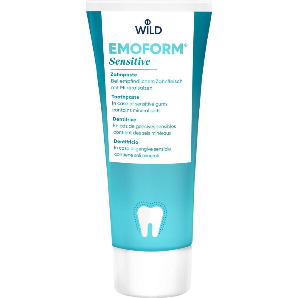 Dr.Wild Зубная паста  Emoform-F Для чувствительных зубов 75 мл (Dr. Wild &.Co. AG) (7611841701709) (11.1434) - зображення 1