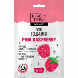 Beauty Derm Маска-скраб для обличчя  Pink Raspberry 10 мл