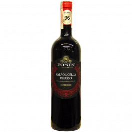 Zonin Вино Valpolicella Classico Superiore Ripasso красное сухое 0.75 л 14% (8002235023771)