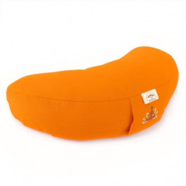 IDEIA Подушка  для йоги и медитации с гречневой шелухой 46х25х10 Оранжевая (4820227284092)