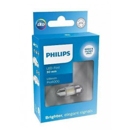 Philips C5W LED White Ultinon Pro6000 12В (11860CU60X1)