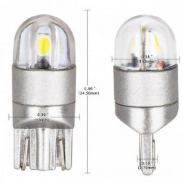 iDial 481 T10 3030 2SMD/200LM 1W 6000K 12V