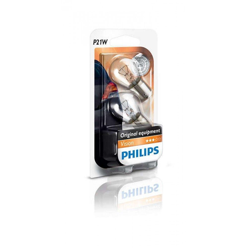 Philips P21W 12V 21W (12498B2) - зображення 1