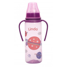 Lindo Бутылочка для кормления LI 139 фиолетовый 250 мл
