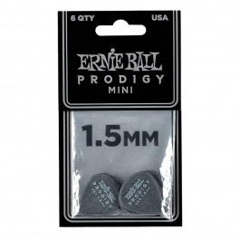 Ernie Ball Медиаторы  9200 Black Mini Prodigy Picks 6-Pack 1.5 mm (6 шт.)