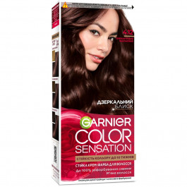   Garnier Крем-краска для волос  Color Sensation 4.12 Перламутровый каштановый 110 мл