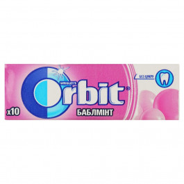   Orbit Гумка жувальна  Bubblemint, 14 г (609133)