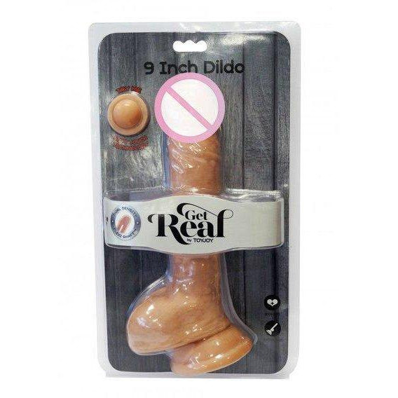 Toy Joy Реалистичный фаллоимитатор, 23х4,7 см ToyJoy Get Real Dual Density Dildo9 (TOY10177) - зображення 1