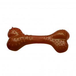 Comfy Іграшка для собак  Кістка з виступами 8,5 см (гума, колір: коричневий) (121459)