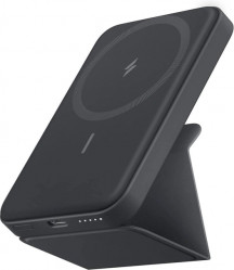 Anker 622 Magnetic Wireless Portable Charger MagGo with PopSockets 5000mAh Black (A1612011)