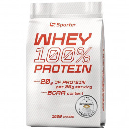 Sporter Whey 100% Protein 1000 g /40 servings/ Cappuccino Creme