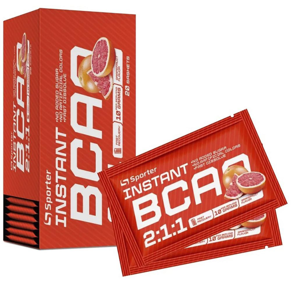 Sporter Instant BCAA 2:1:1 10 g /1 sashe/ Grapefruit - зображення 1