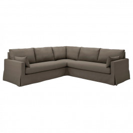 IKEA HYLTARP Чохол на кутовий диван 4-місний Gransel сіро-коричневий (205.474.19)