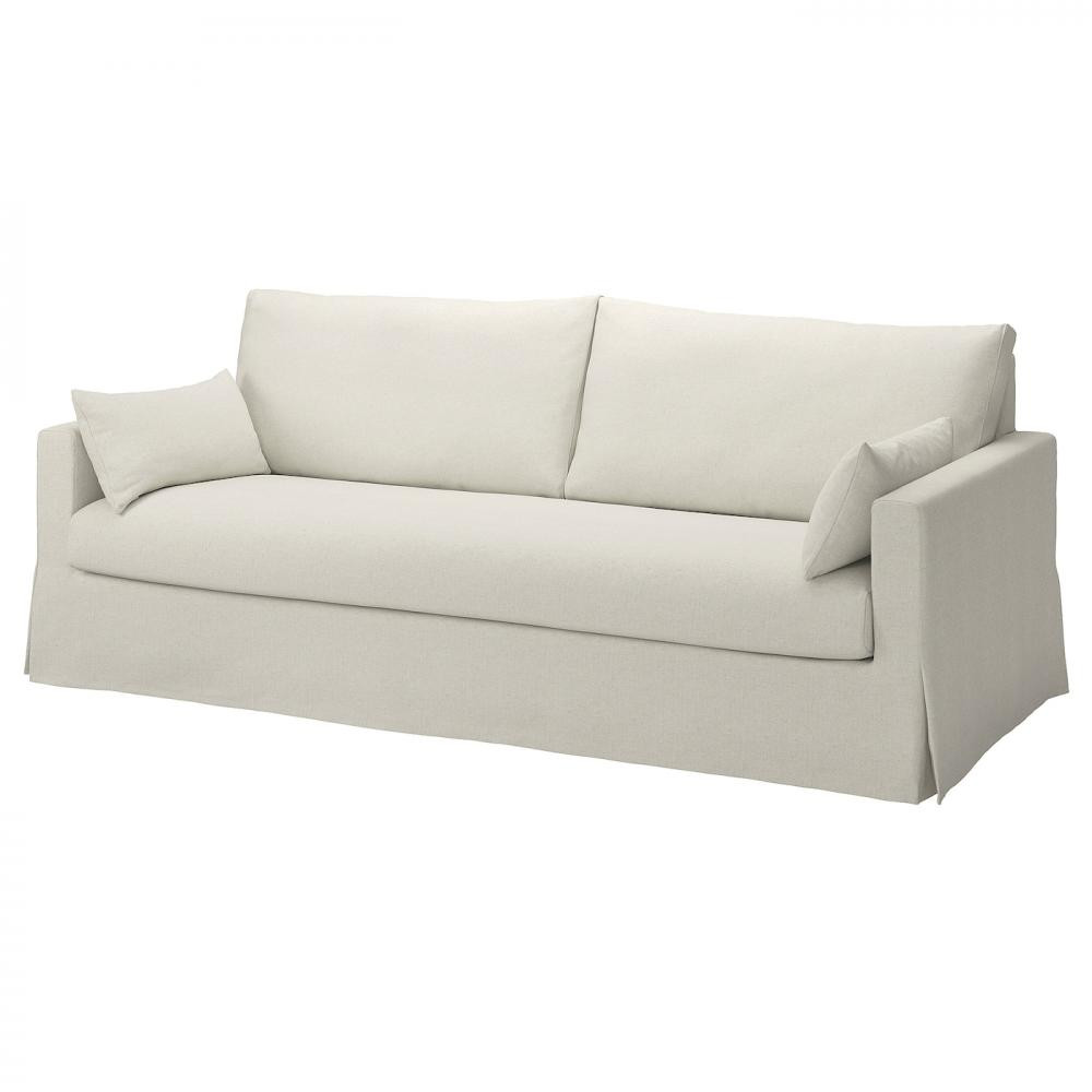 IKEA HYLTARP Чохол на 3-місний диван натуральний Gransel (605.474.03) - зображення 1
