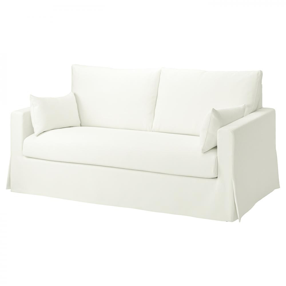 IKEA HYLTARP Чохол на 2-місний диван Hallarp білий (105.472.88) - зображення 1