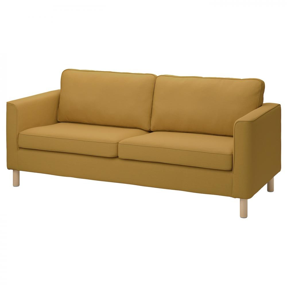 IKEA PARUP Чохол на 3-місний диван Vissle, медово-коричневий (205.672.47) - зображення 1