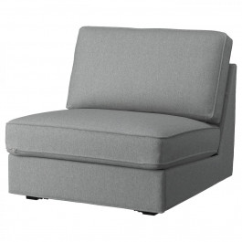 IKEA KIVIK Чохол на 1 диван-ліжко Tibbleby бежевий/сірий (205.275.67)