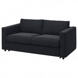 IKEA VIMLE Чохол на 2 людини. розкладний диван Saxemara чорно-синій (193.994.53)