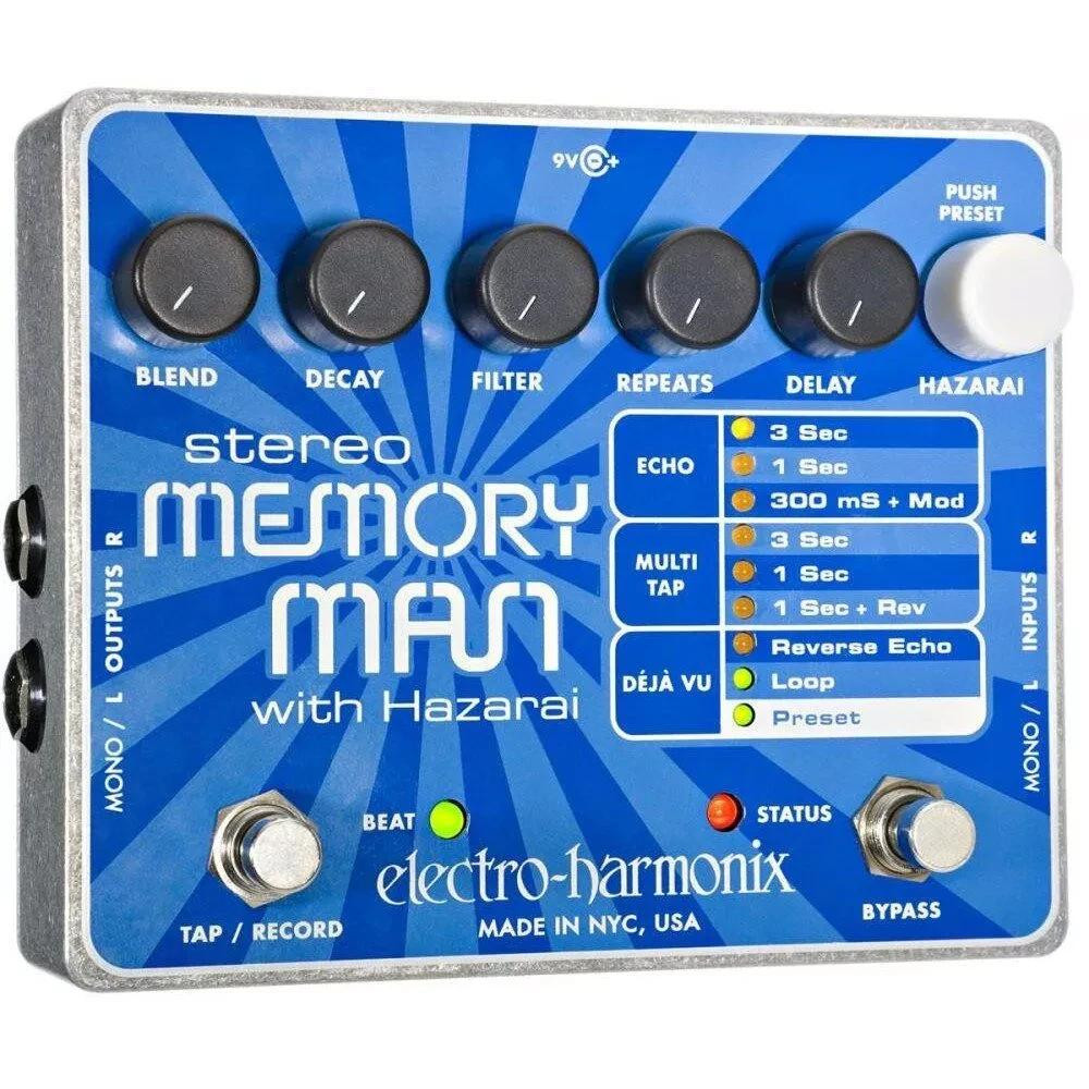 ELECTRO-HARMONIX Stereo Memory Man with Hazarai - зображення 1