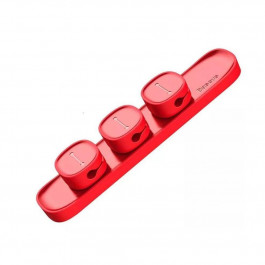 Baseus Peas Cable Clip Red (ACWDJ-09)