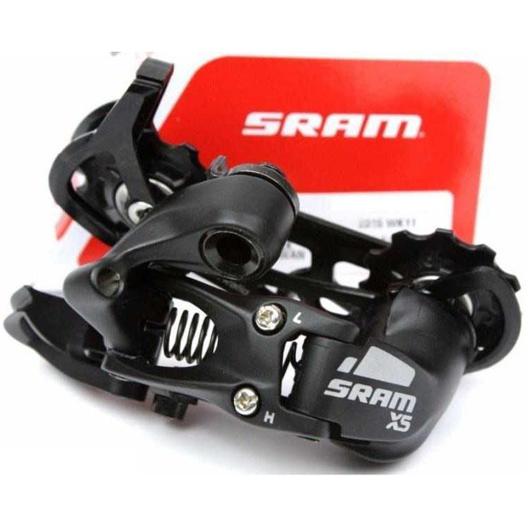 SRAM Задний переключатель  12A RD X5 9SP LONG CAGE AL BLK - зображення 1