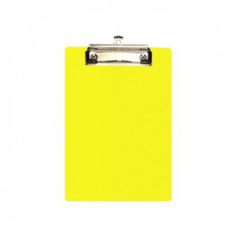ECONOMIX Клипборд-папка  A5 з притиском та підвісом, пластик, жовтий (E30157-85)