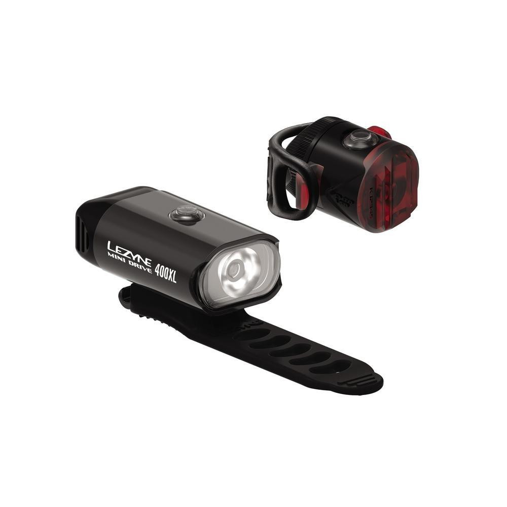 Lezyne Mini Drive 400XL/Femto USB Drive pair / black (4712806002503) - зображення 1