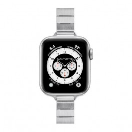 LAUT Ремінець  LINKS PETITE для Apple Watch 42/44/45/49mm - Silver (L_AWL_LP_SL)