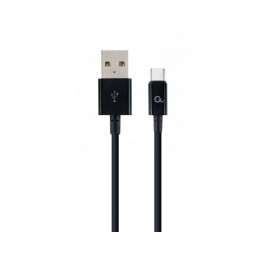 Cablexpert USB 2.0 AM/CM Black 2m (CC-USB2P-AMCM-2M)