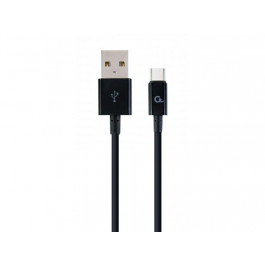   Cablexpert USB 2.0 AM/CM Black 2m (CC-USB2P-AMCM-2M)