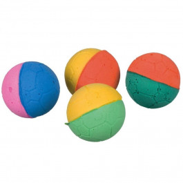 Trixie Набор мячиков Set of Soft Balls для кошек, 4 шт (41100)
