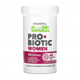 Nature's Plus Gi Natural Probiotic Women - 30 caps