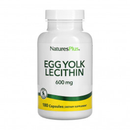 Nature's Plus Egg Yolk Lecithin 600 mg - 180 caps