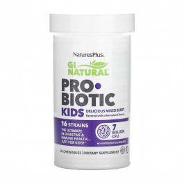 Nature's Plus Gi Natural Probiotic Kids - 30 chewables