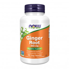 Now Ginger Root 550mg - 100 vcaps
