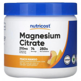 Nutricost Magnesium Citrate 250 g (Peach Mango)