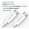 Canyon Type-C to Type-C 2m White (CNS-USBC42W) - зображення 3