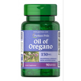 Puritan's Pride Oil of Oregano 150 mg 90 Softgels