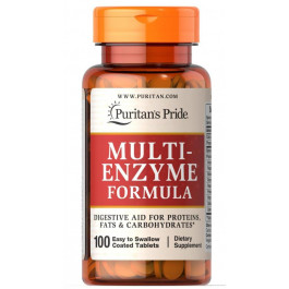 Puritan's Pride Multi Enzyme 100tabl
