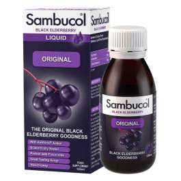 Sambucol Самбукол сироп для імунітету Чорна бузина для дорослих та дітей від 3 років  (Original) 120 мл